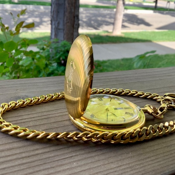 Colibri quartz pocket watch with watch chain - Picture 10 of 11